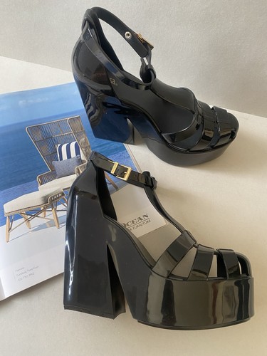 Melissa party heel black jelly - melissa,