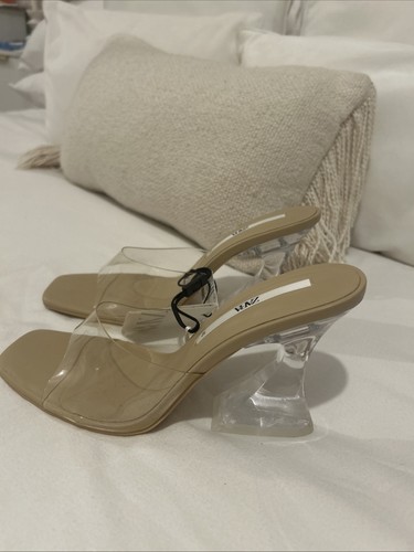 Zara clear high heel - zara,