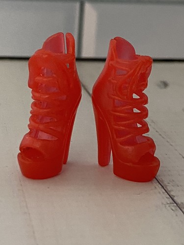Genuine barbie shoes - barbie, red