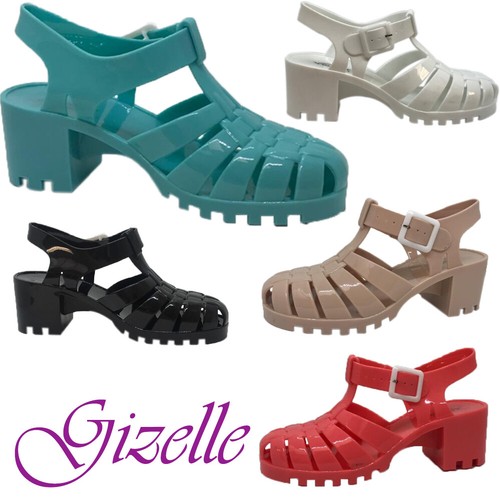 Ladies jelly gladiator retro - ladies,