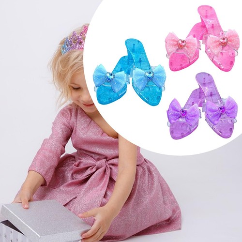 Slip princess shoes girls - on,