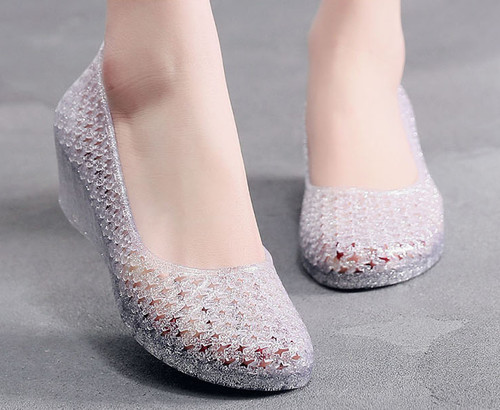 Women summer pumps jelly - summer,