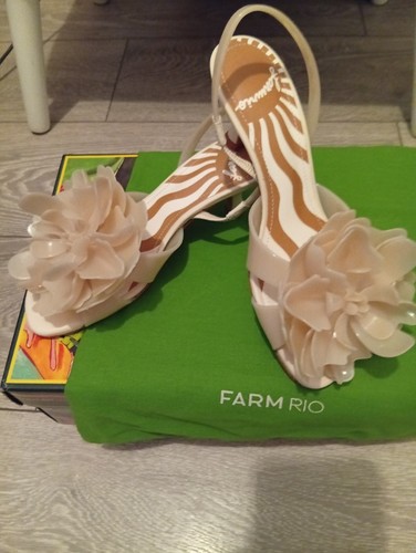 Farmrio jelly shoes brand new - jelly,